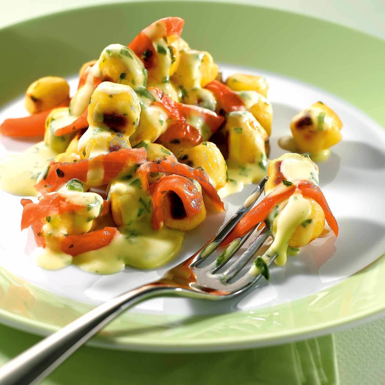 Gnocchini an Bärlauchsauce