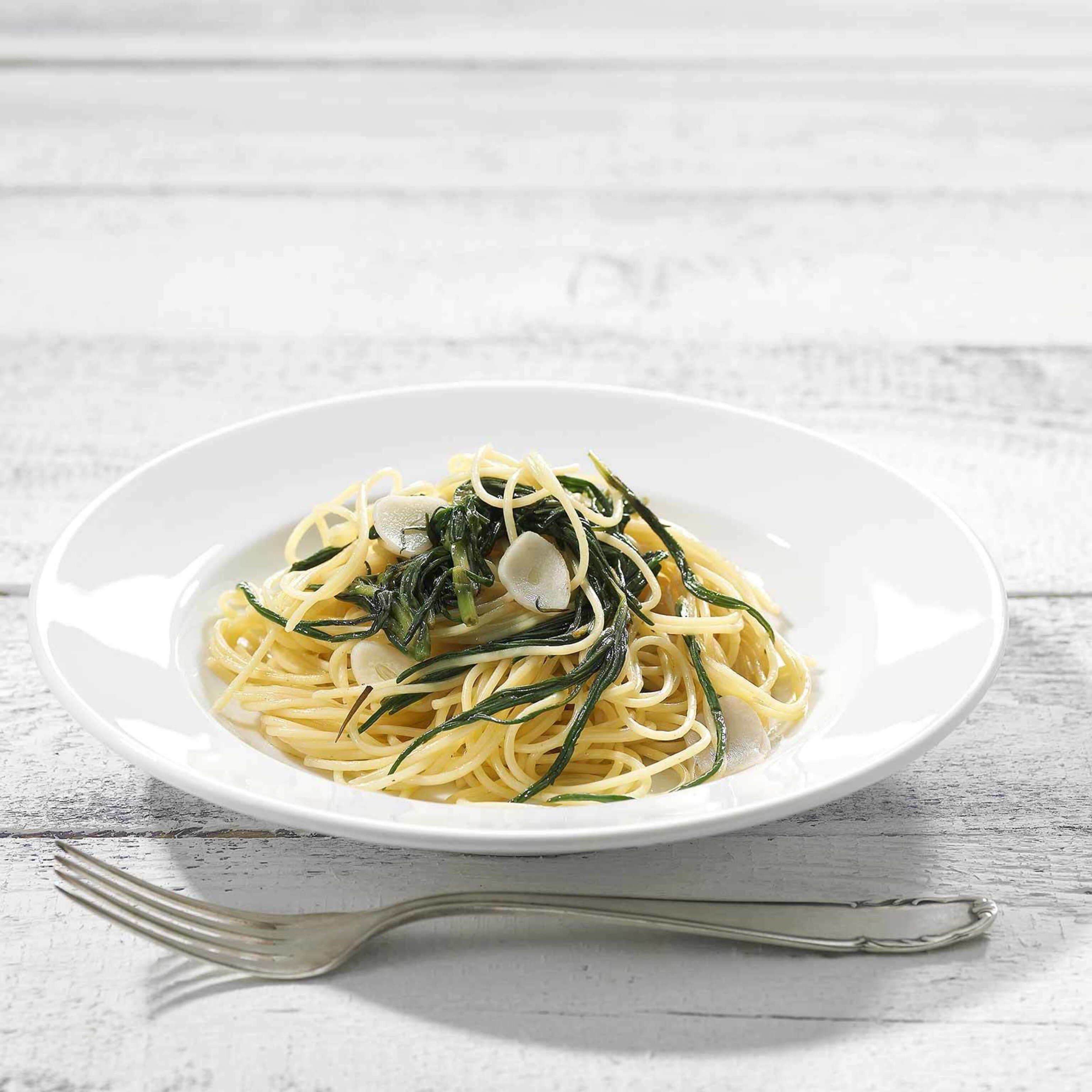 Spaghetti mit Mönchsbart