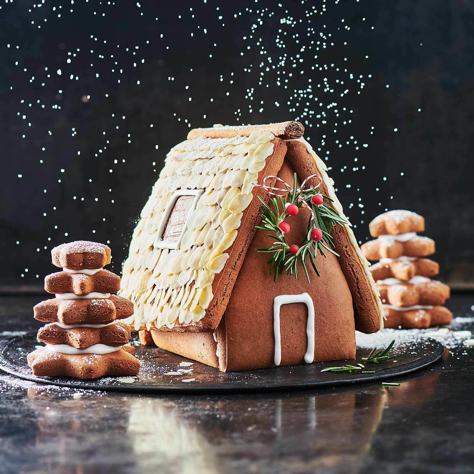 Maisonnette en pain d’épices sans gluten
